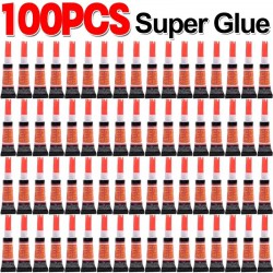 Liquid Super Glue Wood Rubber Metal Glass Cyanoacrylate Adhesive Stationery Stor