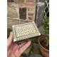Trinket Box Wooden Storage Chest Stationery Jewellery Inlaid Detail