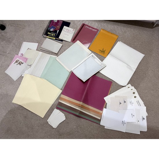 colección raro gráfico coleccionable, papel carta, cuadernos, Stationery electrónica