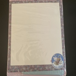 Angel Bears Stationery Pratt & Austin 15 decorated sheets new sealed