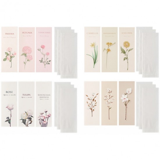 4 Sets Stationery Paper for Writing Letters Lined with Envelopes