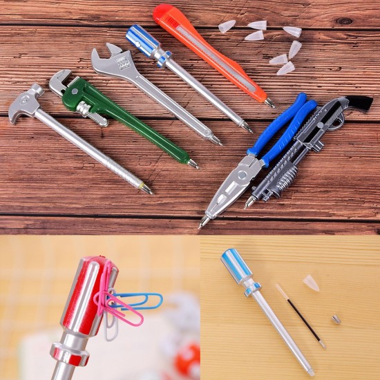 Wrench Tool Ballpoint Pen Novelty School Office Kid Toy Cute Stationery 1pc New