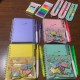 What 20 piece set NEWS member color stationery